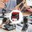 118Pcs Magnetic Screwdriver Set with Magnetizer Demagnetizer Tool Kit for Electronics Repair - Red - 6