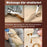 24Pcs Wood Carving Kit Whittling Tool Set with PU Leather Roll-up Bag for Beginners - 6