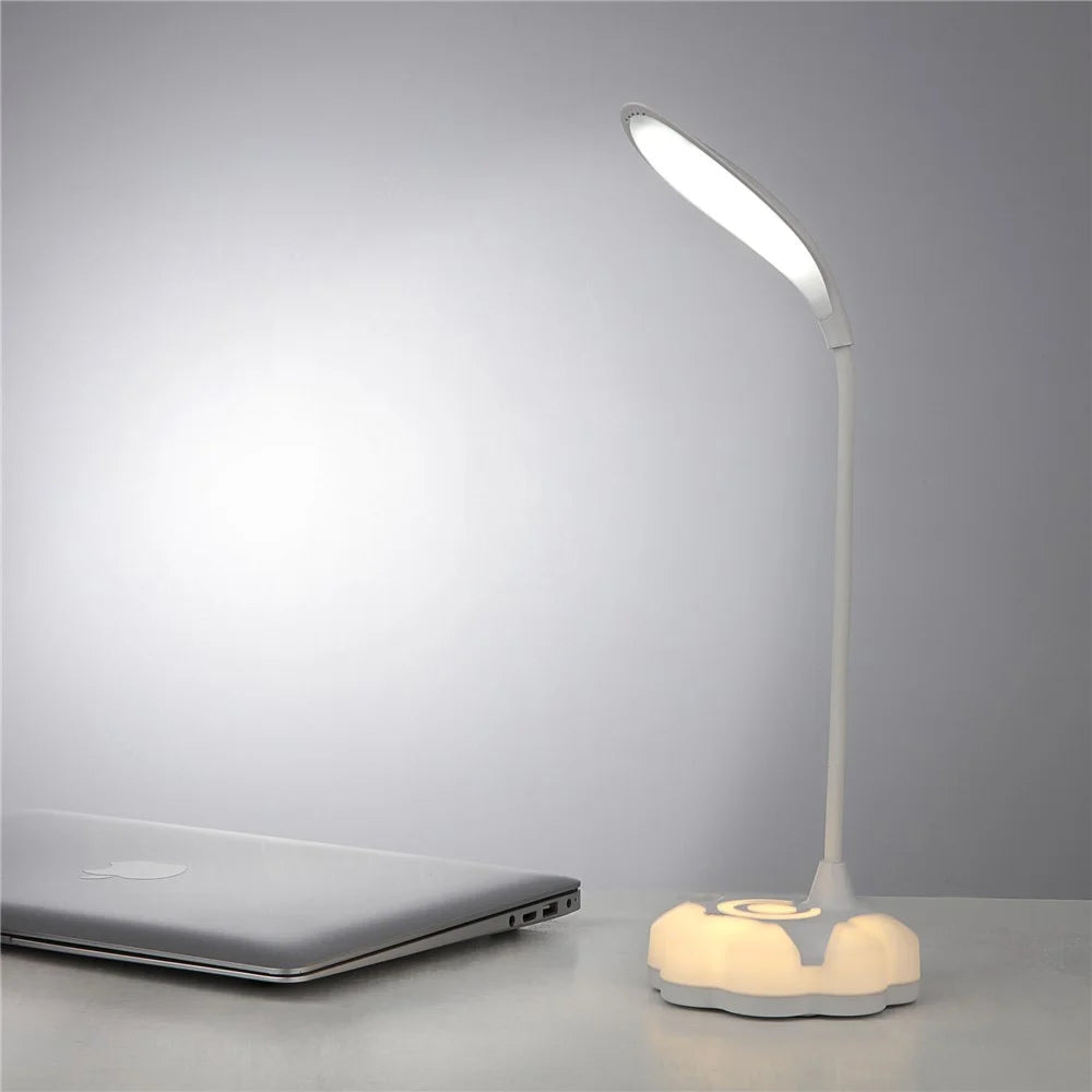 LED Desk Lamp Dimmable Table Lamp Desk Light Office Lamp with 3 Brightness Levels for Studying Working and Reading - 1
