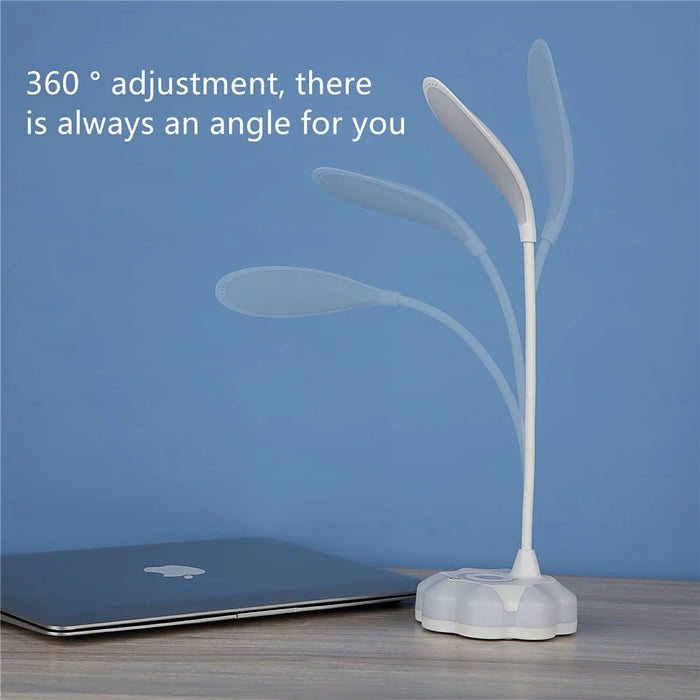 LED Desk Lamp Dimmable Table Lamp Desk Light Office Lamp with 3 Brightness Levels for Studying Working and Reading - 4