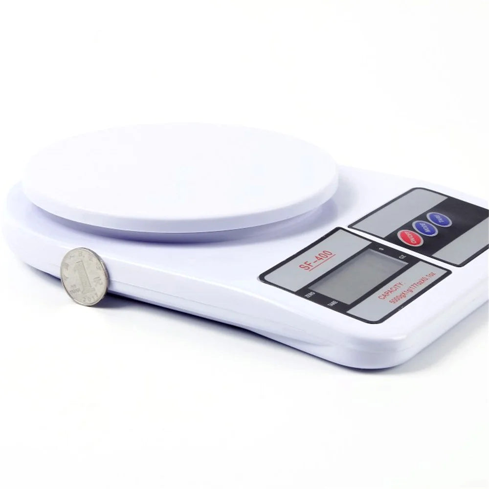 SF400 5kg/1g Portable Digital Scale Electronic Scales Balance Food Measuring Weight - 4