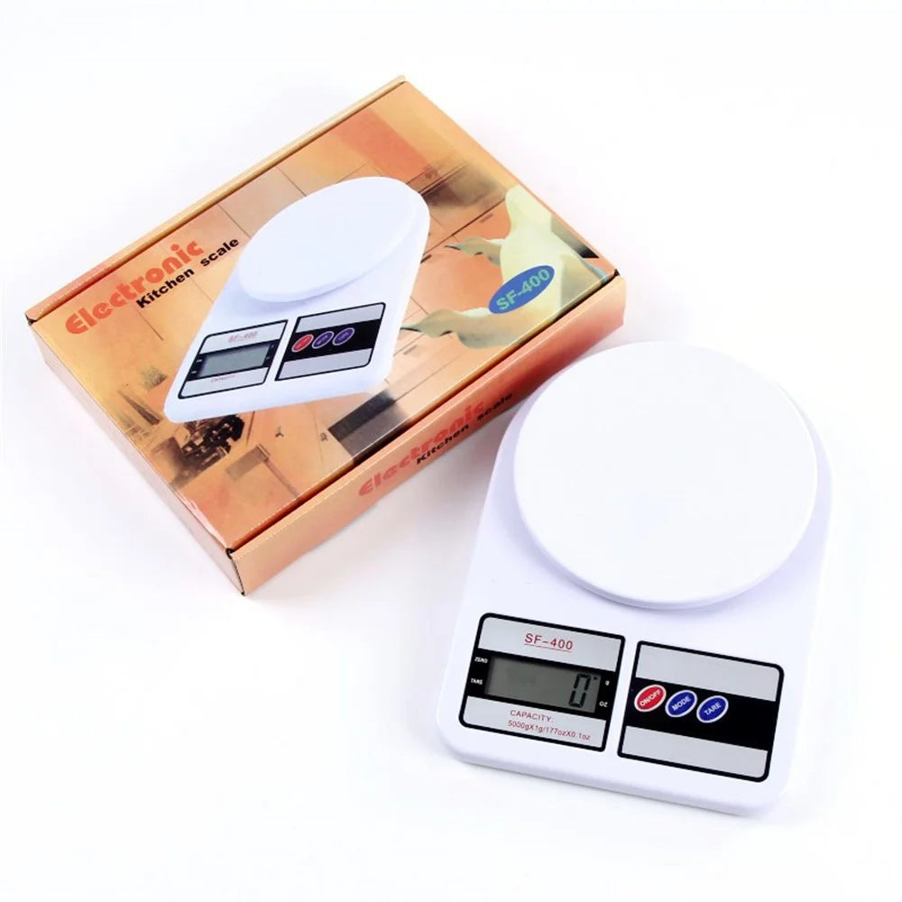 SF400 5kg/1g Portable Digital Scale Electronic Scales Balance Food Measuring Weight - 6