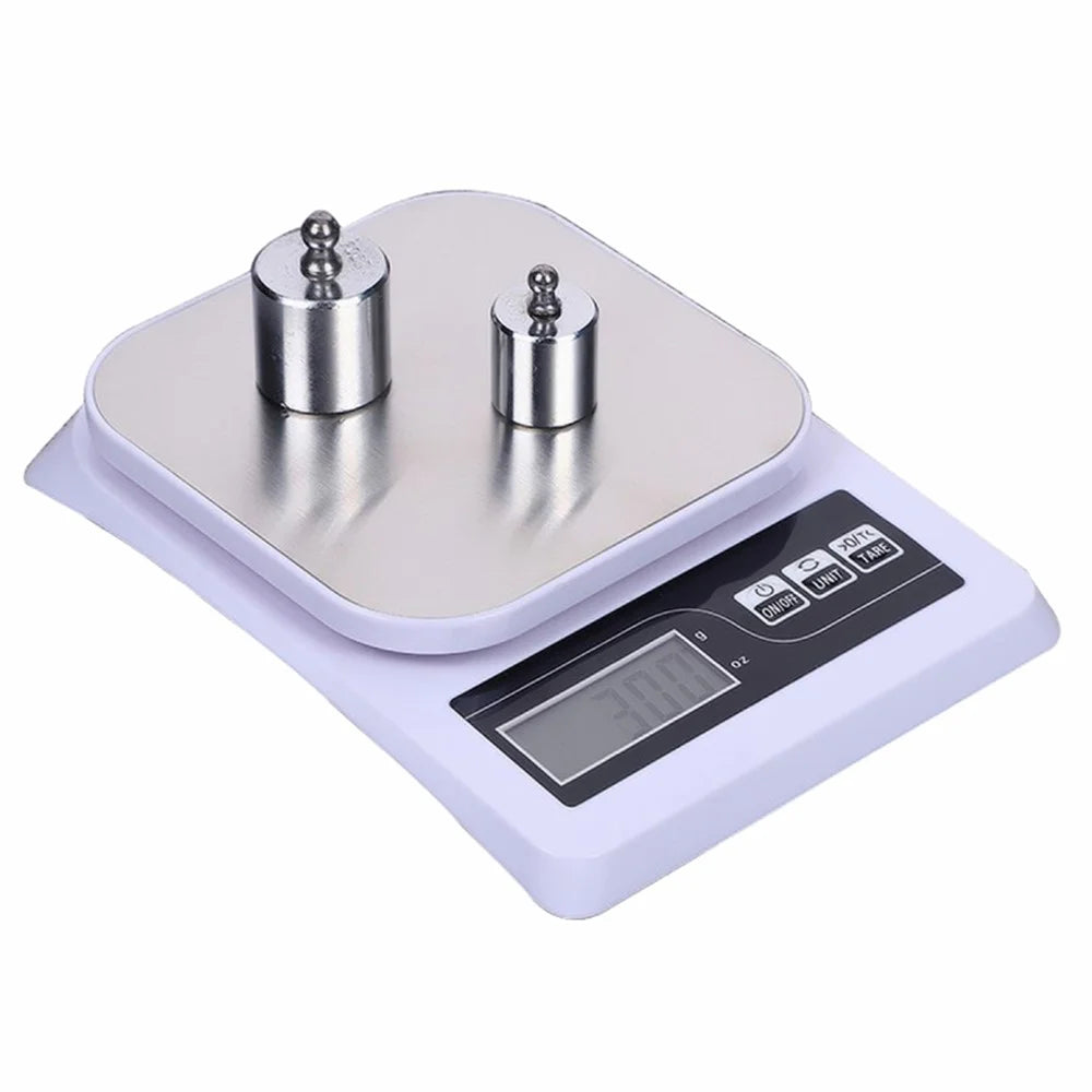 5kg/1g Stainless Steel High Precision Electronic Scale Digital Kitchen Scale for Cooking Baking Weighing Scale - 2