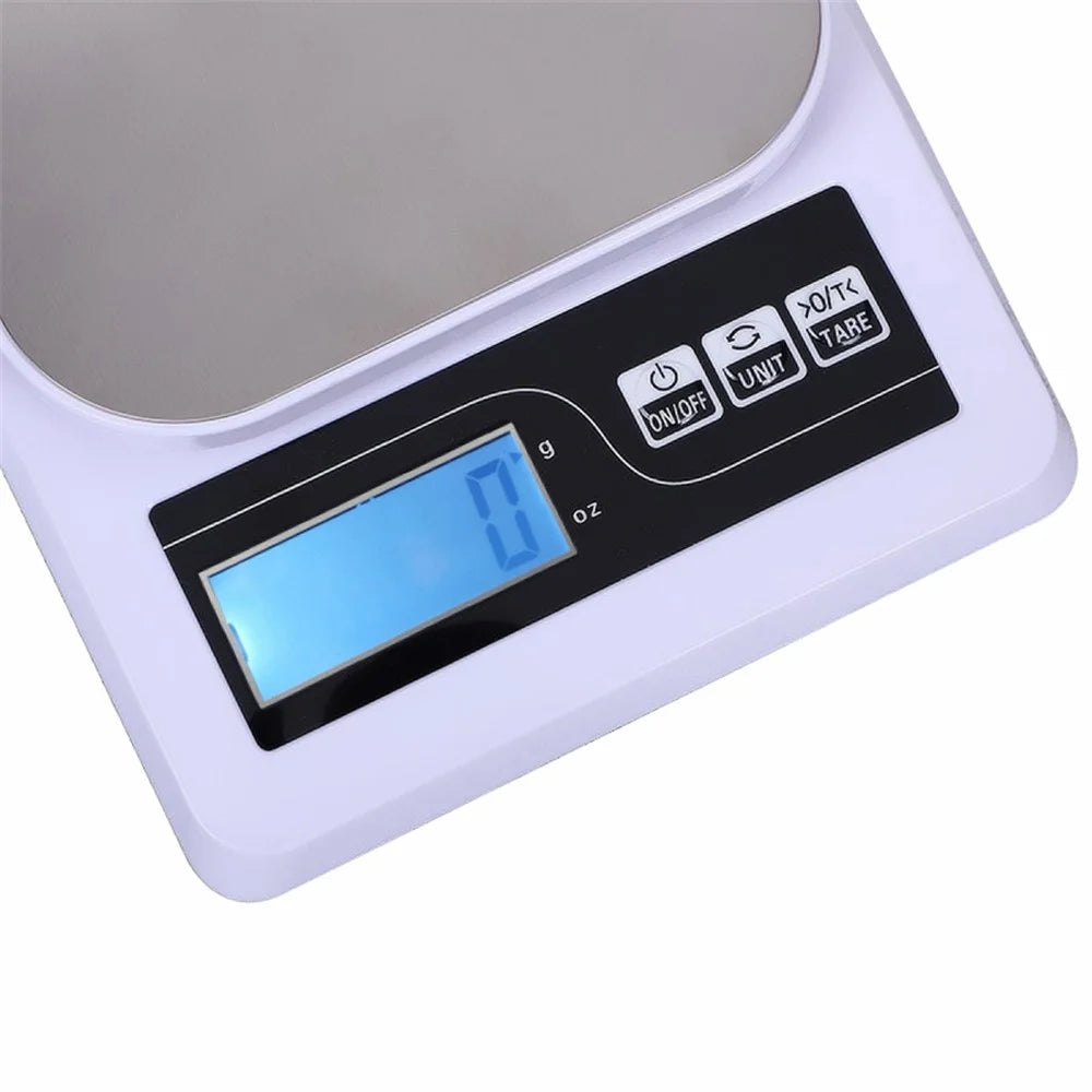 5kg/1g Stainless Steel High Precision Electronic Scale Digital Kitchen Scale for Cooking Baking Weighing Scale - 5