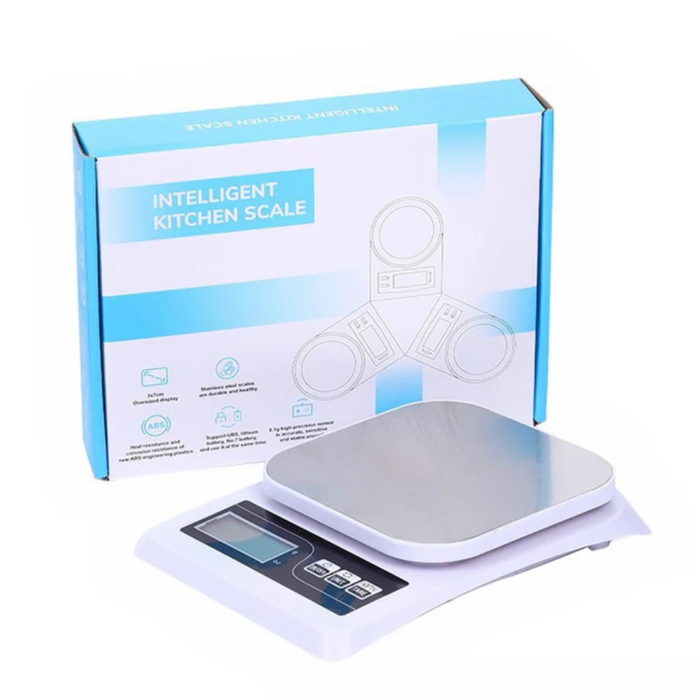 5kg/1g Stainless Steel High Precision Electronic Scale Digital Kitchen Scale for Cooking Baking Weighing Scale - 7