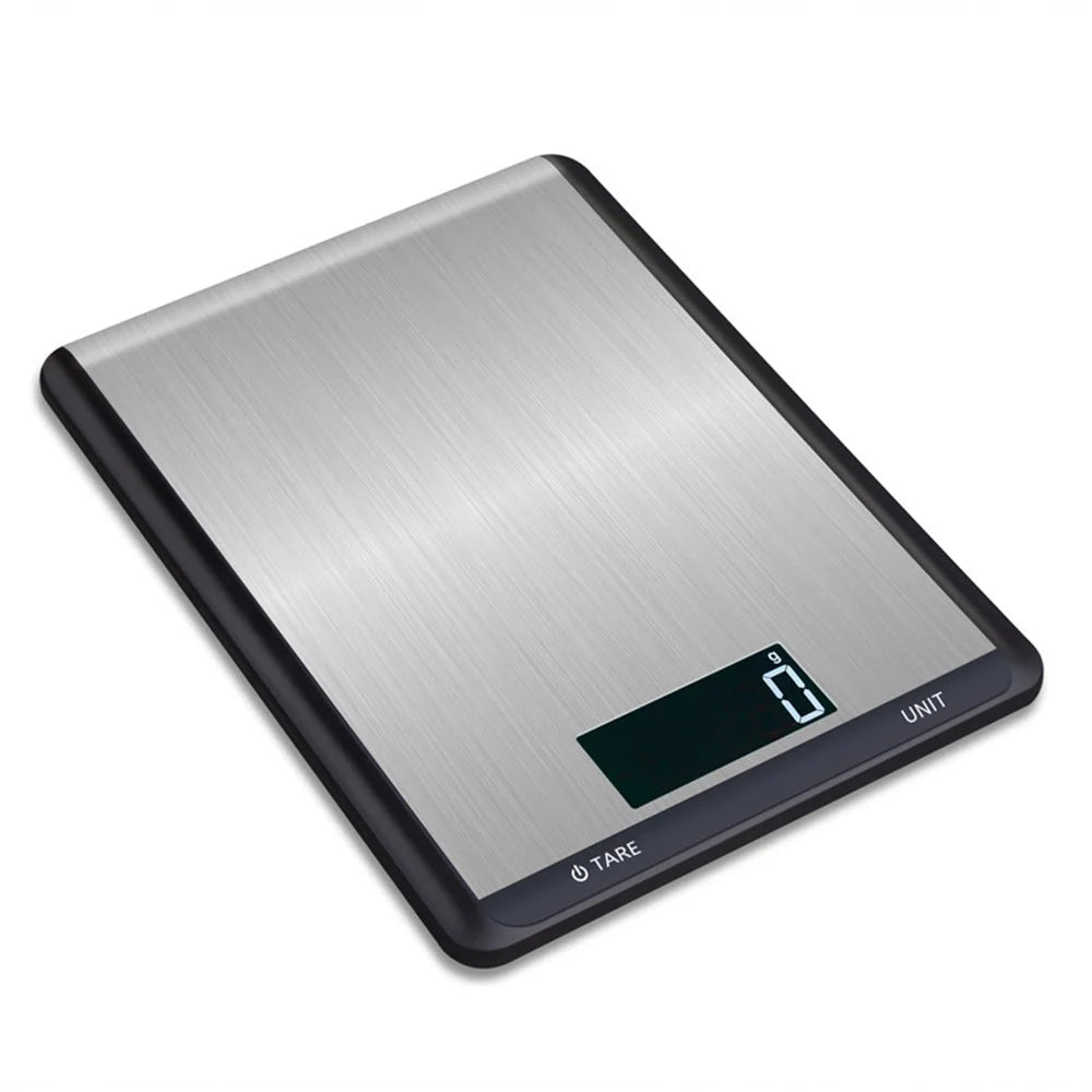5kg/1g LCD Digital Kitchen Food Scale Electronic Balance Stainless Steel Measuring Weight Tool - 6
