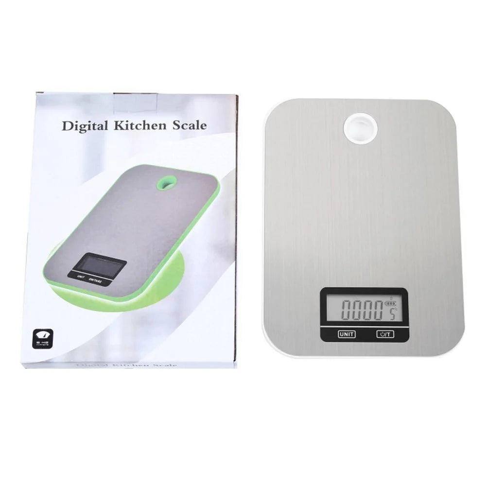 ZD10 Touch Screen Kitchen Scale 5Kg/1g Food Diet Scales Balance Measuring Tool Digital Electronic Weighing Scale - 2