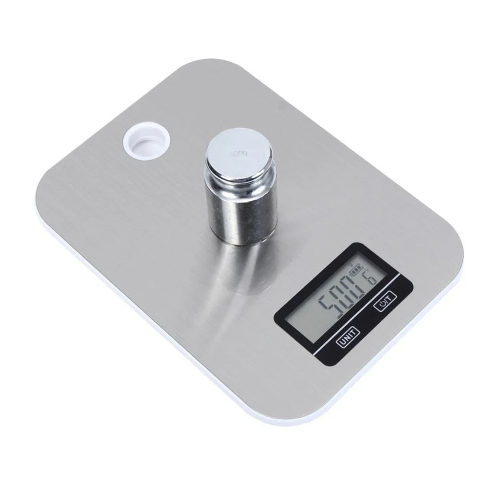 ZD10 Touch Screen Kitchen Scale 5Kg/1g Food Diet Scales Balance Measuring Tool Digital Electronic Weighing Scale - 4