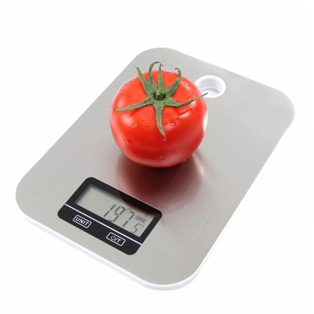 ZD10 Touch Screen Kitchen Scale 5Kg/1g Food Diet Scales Balance Measuring Tool Digital Electronic Weighing Scale - 5