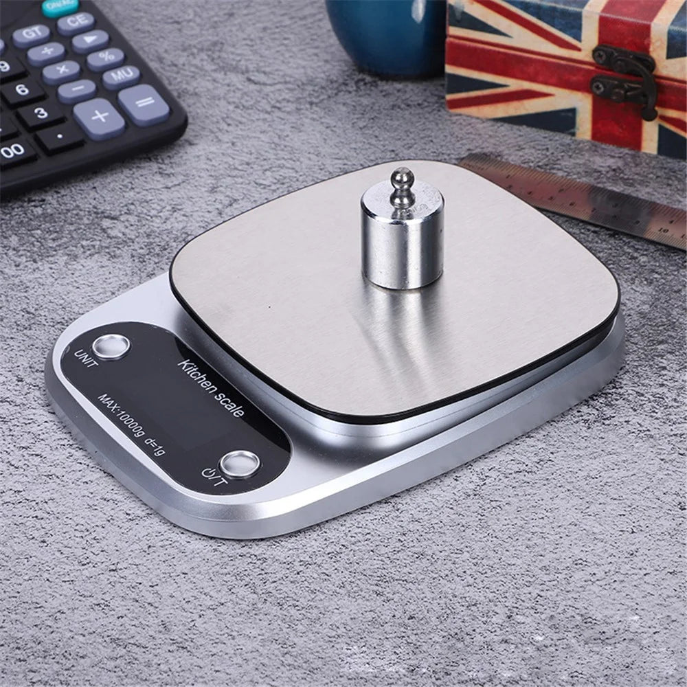 CH-305 Mini Digital Jewelry Scale 10kg/1g Electronic Balance Food Kitchen Scale Pocket Weight - 2