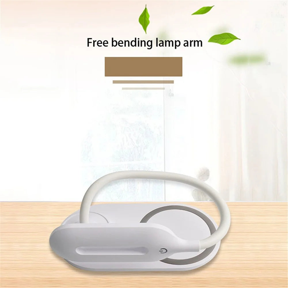 WTC-K32 10W Wireless Charging LED Desk Lamp Smart Eye Protection USB Folding Table Light - White - 3