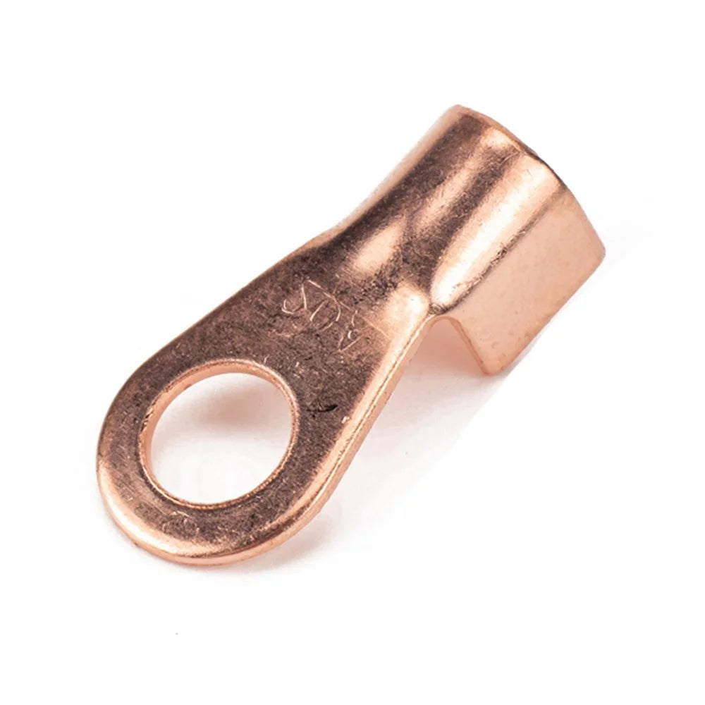 A2965 185Pcs Open Barrel Terminals Set 5A / 10A / 20A / 30A / 40A / 50A / 60A / 100A Wire Crimp Cable Lugs Copper Terminal Connectors with Storage Box - 5