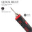 USB Rechargeable Portable Cordless Soldering Iron Kit with Stand, Soldering Iron Tip - 6