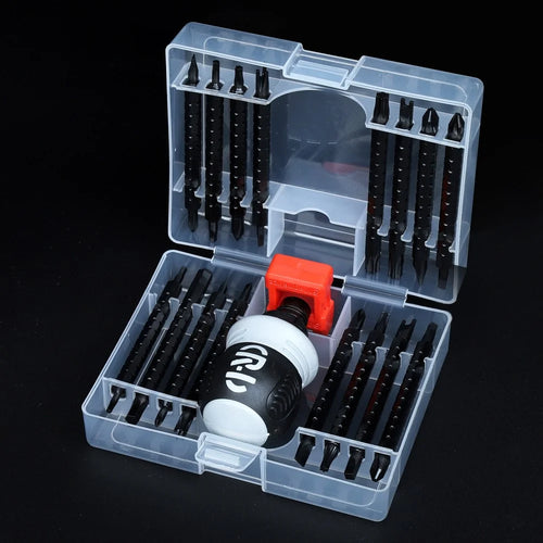 34-in-1 Screwdriver Set Carbon Steel Telescopic Magnetic Dual Purpose Slotted Phillips Screwdriver Kit - 1