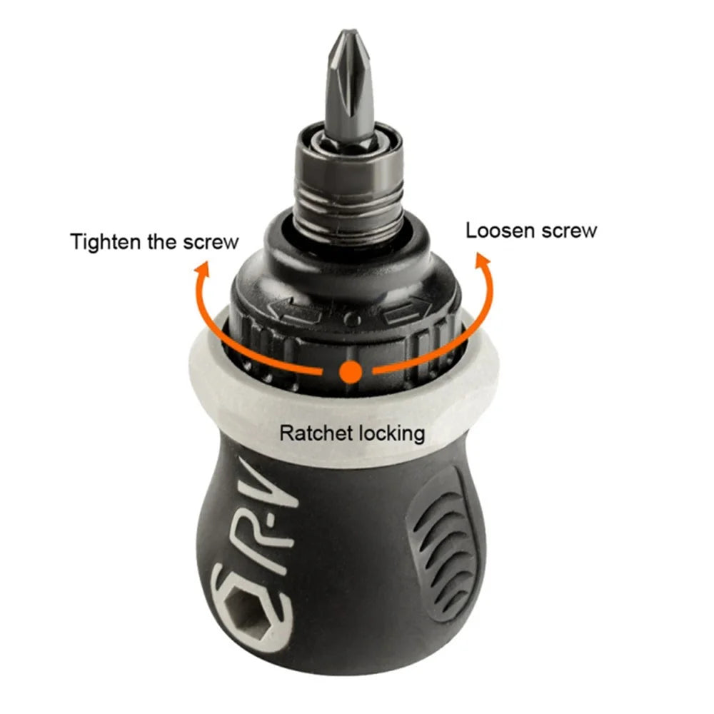 34-in-1 Screwdriver Set Carbon Steel Telescopic Magnetic Dual Purpose Slotted Phillips Screwdriver Kit - 3