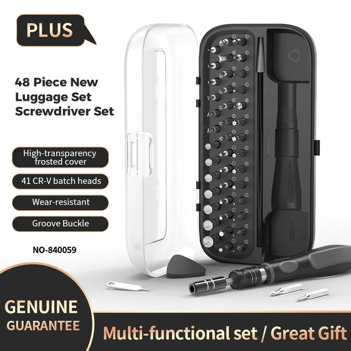 KING'sdun KS-840059 48-in-1 Screwdriver Kit CRV Bits Phone Laptop Repairing Screwdriver Set - 2
