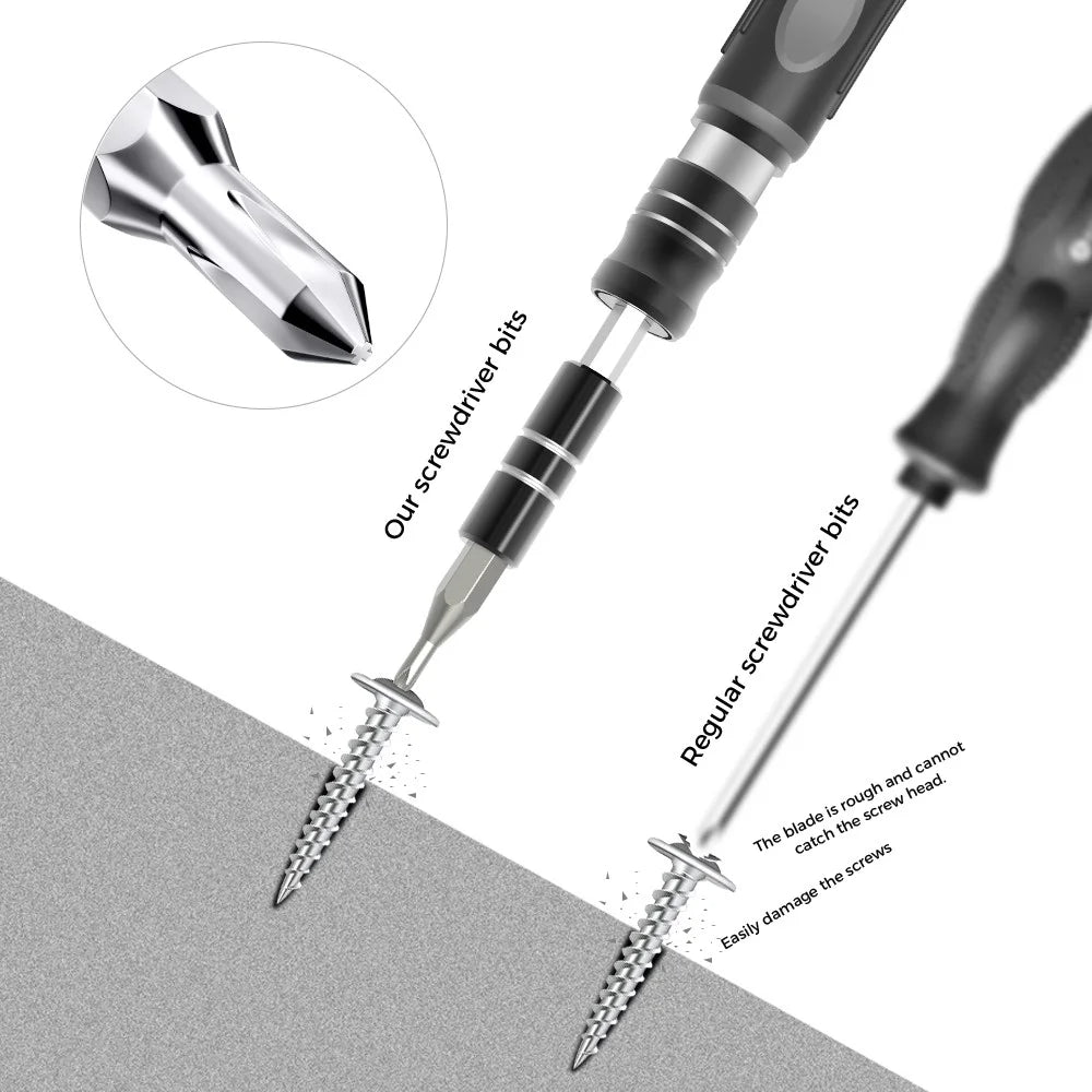 KING'sdun KS-840059 48-in-1 Screwdriver Kit CRV Bits Phone Laptop Repairing Screwdriver Set - 7