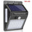 100-LED Three Sided High Brightness Outdoor Human Body Induction Light Control Waterproof Solar Wall Lamp - 2