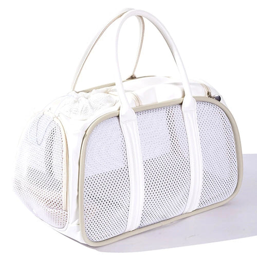 FHH-010 Mesh Breathable Cat Carrier Bag Pet Gift Travel Portable Large Capacity Tote Bag - 1