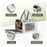 Breathable Mesh Portable Cat Backpack Expandable Large Space Pet Airline Soft Carrier with Top Opening - 5