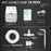 WD-01ADE WiFi Smart Dual Pump Automatic Plant Watering System Remote Control 15-Pot Irrigation Device - White - 2