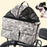 FULED Pet Bicycle Rear Seat Bag Waterproof Detachable Shoulder Carrier for Cycling Travel - Gray Camo - 3