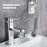 Bathroom Sink Faucet Water Filter Sprinkler Shower Nozzle Hose Mount Adapter Kit - 2