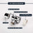 Bathroom Sink Faucet Water Filter Sprinkler Shower Nozzle Hose Mount Adapter Kit - 7