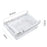 YM-6395 20PCS Large Fridge Drawer Organizer Refrigerator Organizer Bins PET Fridge Organizer Fridge Shelf Holder Food Storage Container Box (No FDA Certificate, BPA Free) - 6