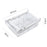 YM-6396 20PCS 4 Grids Refrigerator Pull Out Bins Fridge Organizer Box Storage Container Set for Meats Fruits Eggs (No FDA Certificate, BPA Free) - 6