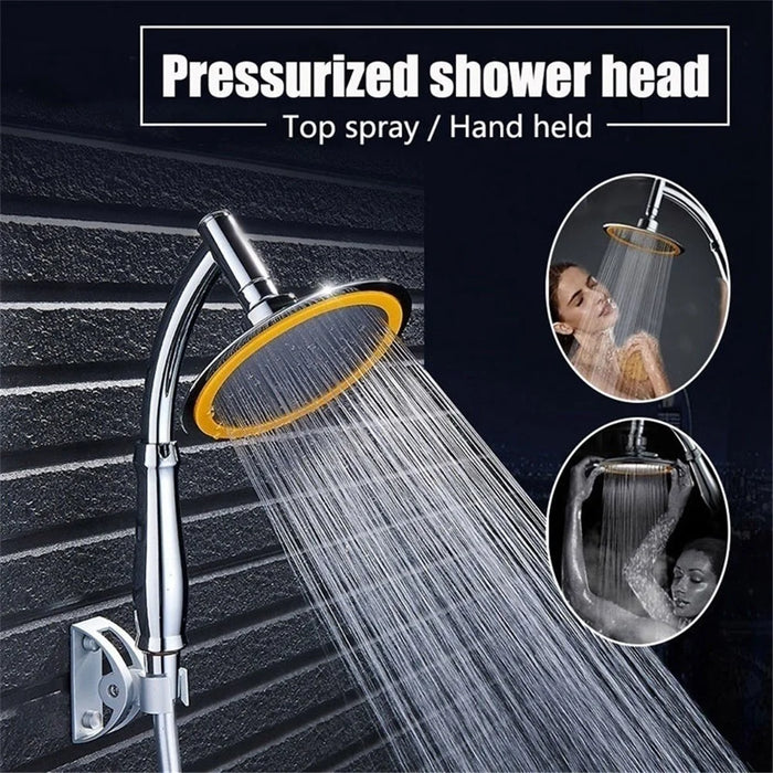 4'' High Pressure Spray Handheld Shower Head Easy to Install for Ultimate Shower Experience - 4
