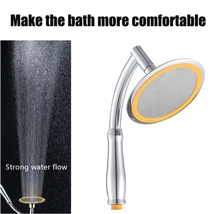 4'' High Pressure Spray Handheld Shower Head Easy to Install for Ultimate Shower Experience - 6