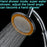 4'' High Pressure Spray Handheld Shower Head Easy to Install for Ultimate Shower Experience - 7
