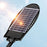 Outdoor Solar Power LED Light 3 Lighting Modes Motion Sensor Garden Yard Wall Mounted Lamp with Remote Control - Type-A - 5