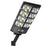 W789AB-4 Waterproof LED Solar Motion Sensor Lights Outdoor Street Lights with Remote Control 3 Lighting Modes Security Light for Front Door Yard Garage - Style A - 2