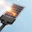 W789AB-4 Waterproof LED Solar Motion Sensor Lights Outdoor Street Lights with Remote Control 3 Lighting Modes Security Light for Front Door Yard Garage - Style A - 5