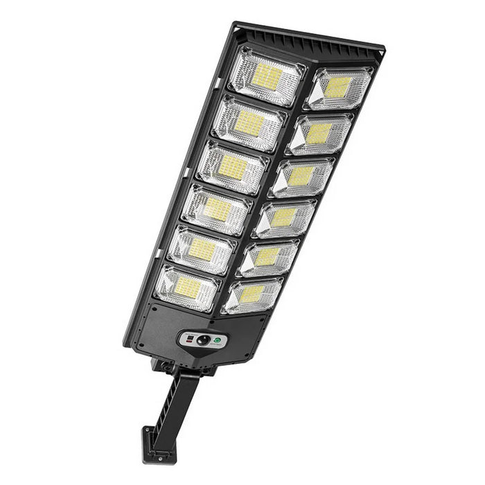 W789B-6 LED Solar Motion Sensor Lights Outdoor Street Lights with Multi-Angle Adjustable / 3 Lighting Modes IP65 Waterproof Security Flood Light for Front Door Yard Garage - 2