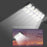 W789B-6 LED Solar Motion Sensor Lights Outdoor Street Lights with Multi-Angle Adjustable / 3 Lighting Modes IP65 Waterproof Security Flood Light for Front Door Yard Garage - 6
