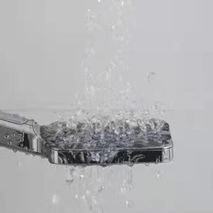High-Pressure Shower Head Handheld Turbo Fan 360-degree Spinning Water Saving Hydro Jet Shower Head with Filter - Purple - 7