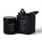XY-8923 Scented Candles Black Jar Aromatherapy Candles Home Fragrance Decor Gift - Juniper / Lavender - 1