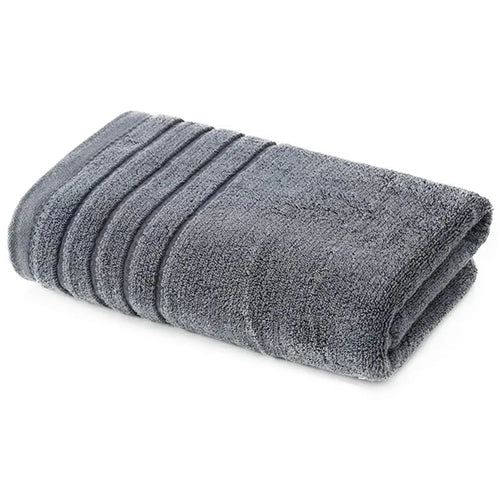 50x100cm Ultra Soft Bath Face Washing Towel Highly Water Absorbent Cotton Bath Towel - Grey - 1