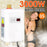 Kitchen Mini Fast Heating Electric Water Hearer Constant Temperature Instant Water Heater, 3800W EU Plug 220V - Black - 5