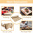 38cm Width Kraft Paper DIY Gift Wrapping Moving Supplies Craft Packing Roll, Length: 10m - Light Brown - 5