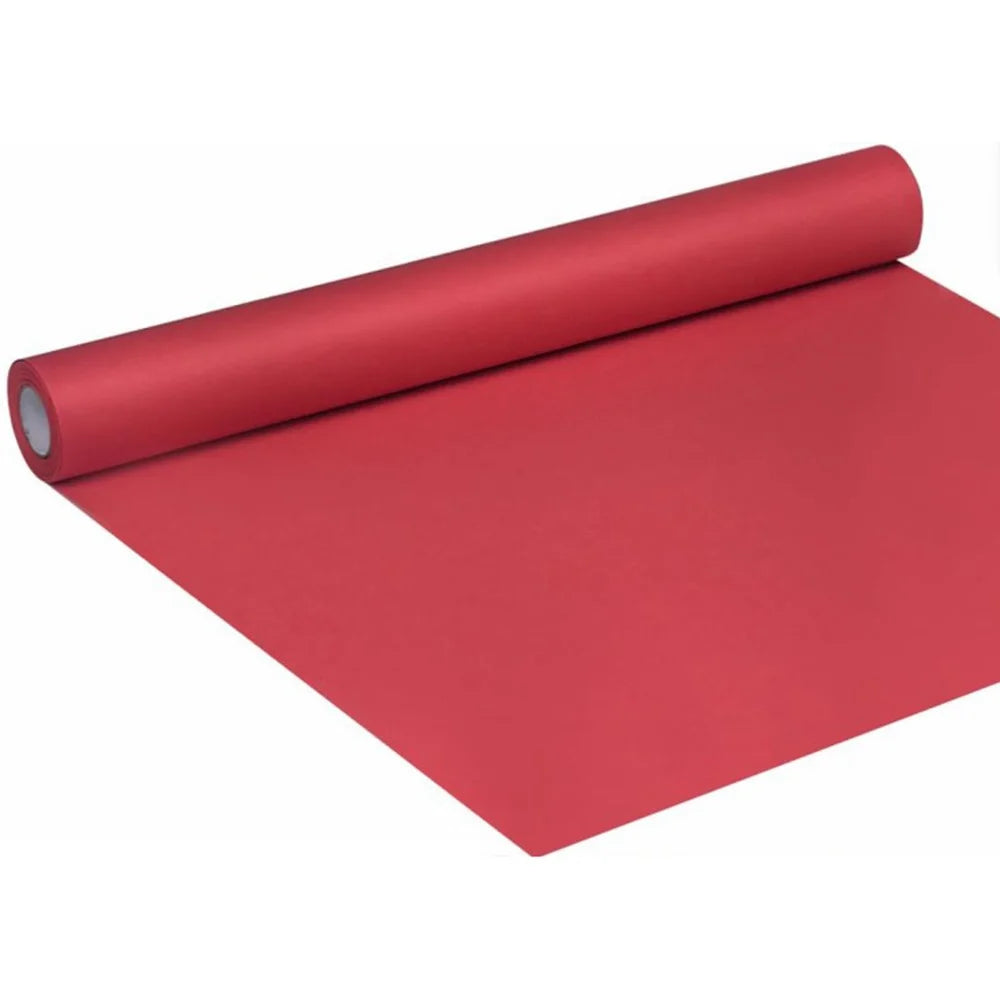 38cm Width Kraft Paper DIY Gift Wrapping Moving Supplies Craft Packing Roll, Length: 10m - Red - 1