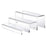 Transparent Acrylic 3-Tier Wine Bottle Holder Rack Display Shelf for Mugs Vases Organization - 1
