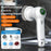 Electric Cleaning Brush Handheld Rechargeable Spin Scrubber for Home Cleaning with 8 Replaceable Heads - 2