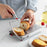 Stainless Steel Cheese Cutter with Scale Cheese Butter Slicer Vegetable Fruit Cutter (No FDA Certified, BPA Free) - 6