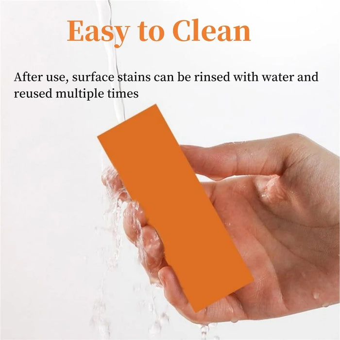 Stainless Steel Scratch Limescale Eraser Rubber Rust Cleaning Eraser for Knives & Pans Kitchen - 4