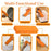 Stainless Steel Scratch Limescale Eraser Rubber Rust Cleaning Eraser for Knives & Pans Kitchen - 5