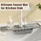 Silicone Faucet Splash Guard Mat Faucet Sink Drying Mat Dish Sponge Holder for Home Kitchen - Grey - 3